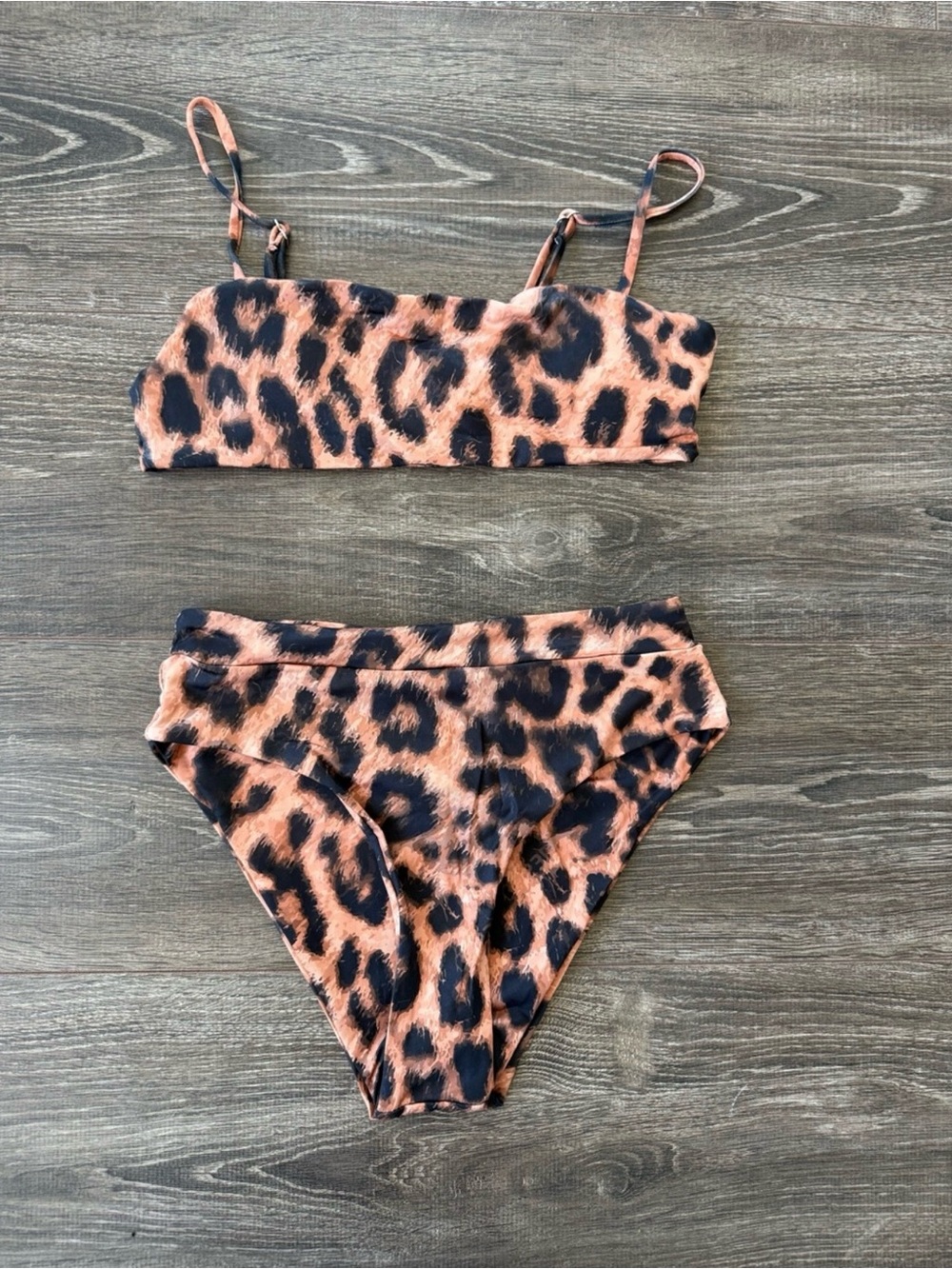 New padded Leopard Print Bikini Set